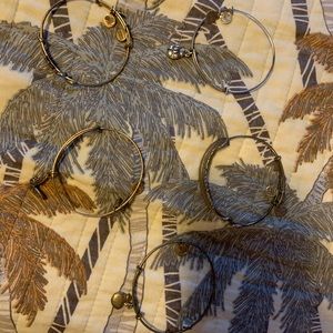 Lot of 5 Alex & ani bracelets